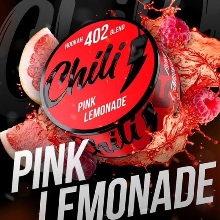 Фото и внешний вид — Смесь для кальяна CHILI 50гр - Pink Lemonade (Малиновый лимонад с грейпфрутом)