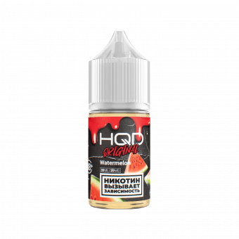 Жидкость HQD ORIGINAL SALT - Watermelon (Арбуз) 30мл strong
