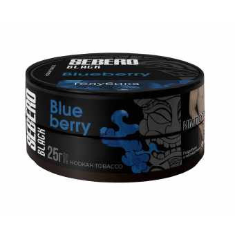 Табак для кальяна SEBERO BLACK 25г - Blueberry (Голубика)