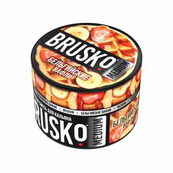 Смесь для кальяна BRUSKO 50г - Бельгийские вафли