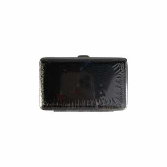 Портсигар OPHONE KS PZ-14 (мет. зажимы) BLK/1