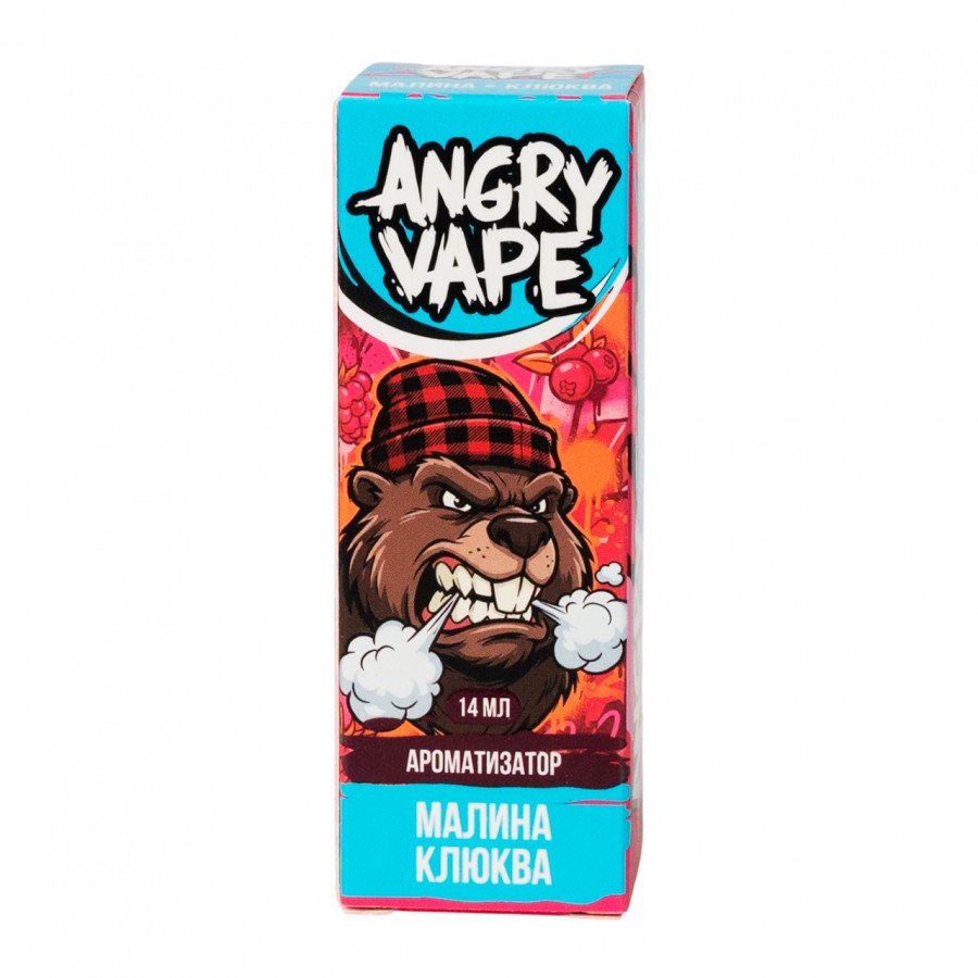 Фото и внешний вид — Конструктор ANGRY VAPE - Малина Клюква 30мл 0мг
