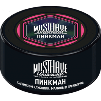 Табак для кальяна MUST HAVE 25г - с ароматом Пинкман (Клубника Малина Грейпфрут)