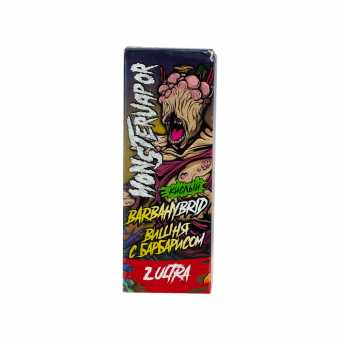Жидкость MONSTERVAPOR SALT - Barbahybrid (Вишня с барбарисом) 30мл strong