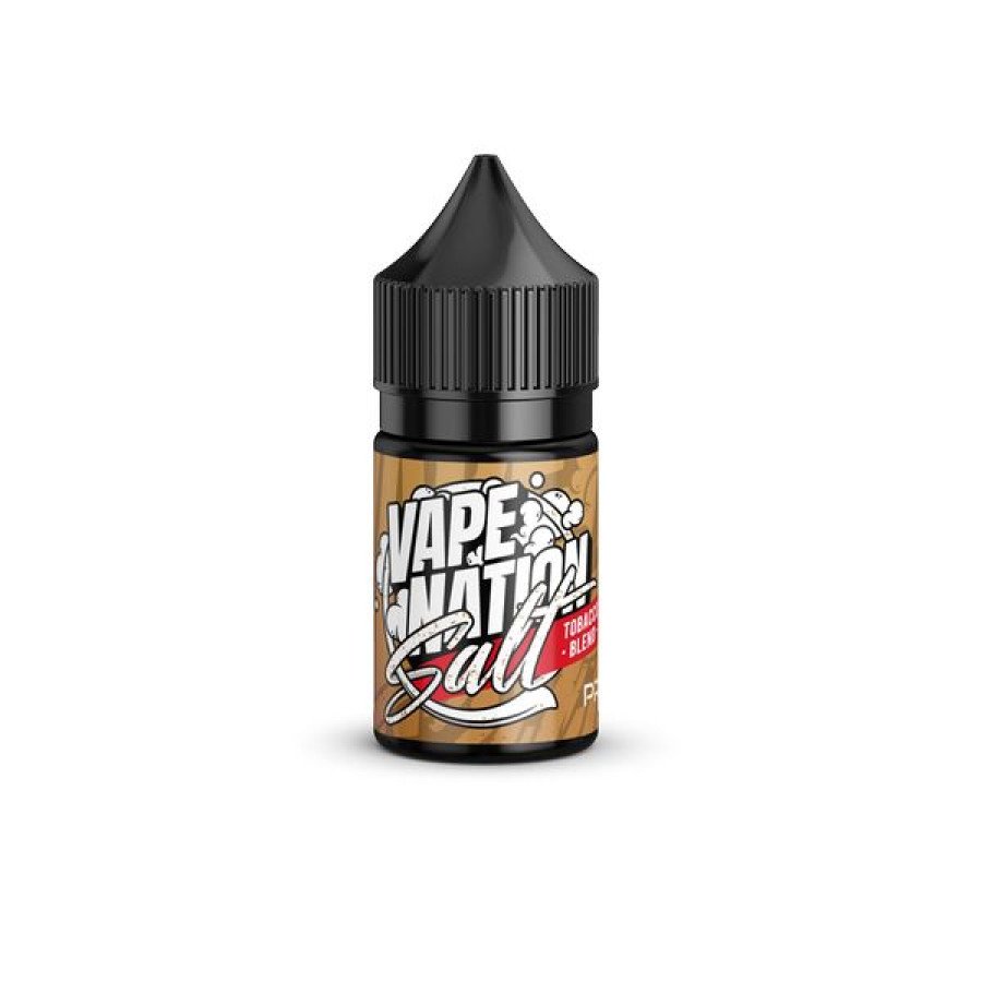 Фото и внешний вид — Жидкость VAPE NATION SALT - Tobacco Blend (Табак) 30мл strong