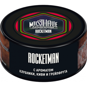 Табак для кальяна MUST HAVE 25гр - Rocketman (с ароматом Клубники, Киви и Грейпфрута)