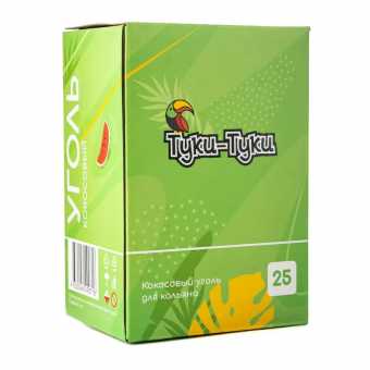 Уголь ТУКИ-ТУКИ (1кг 25мм 72шт)
