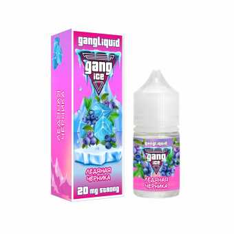 Жидкость GANG ICE SALT - Ледяная Черника 30мл strong