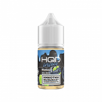 Жидкость HQD ORIGINAL SALT - Blueberry (Черника) 30мл strong