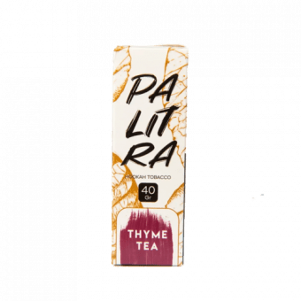 Табак для кальяна PALITRA 40г - Thyme Tea (Чай с чабрецом)