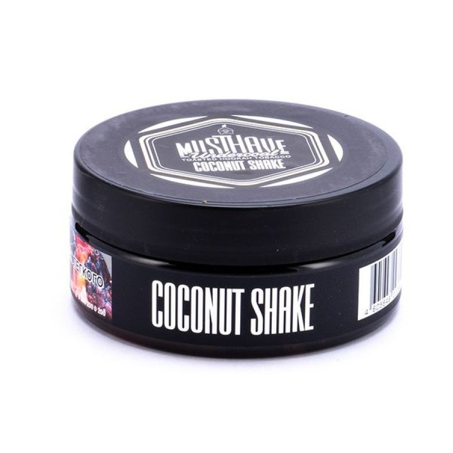 Фото и внешний вид — Табак для кальяна MUST HAVE 125гр - Coconut Shake (с ароматом Кокоса)