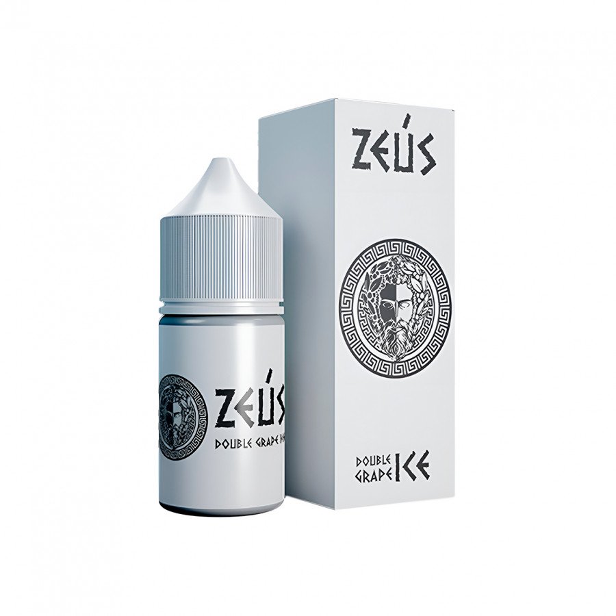 Фото и внешний вид — Жидкость ZEUS WHITE SALT - Double Grape (Двойной виноград) 30мл strong