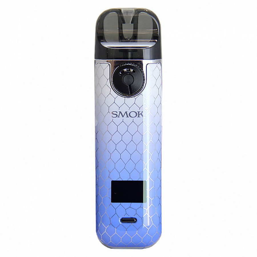 Фото и внешний вид — Набор SMOK NOVO4 Pod - Blue Grey Cobra (800мАч)