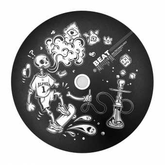 Блюдце Alpha Hookah - #01 (с гравировкой для Beat)