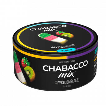 Смесь для кальяна Chabacco 25гр medium - Fruit Ice (Фруктовый лед)