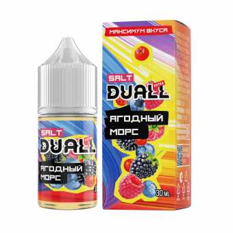 Жидкость DUALL EXTRA SALT - Ягодный Морс 30мл strong
