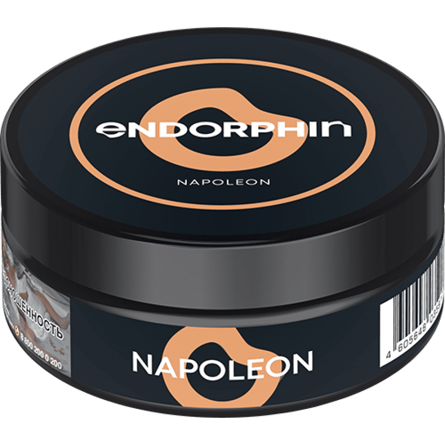 Фото и внешний вид — Табак для кальяна ENDORPHIN 125г - Napoleon (Торт Наполеон)
