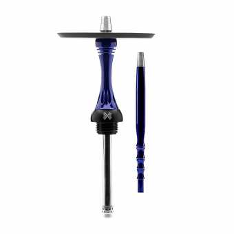 Кальян ALPHA HOOKAH X - Dark Blue (Без колбы)