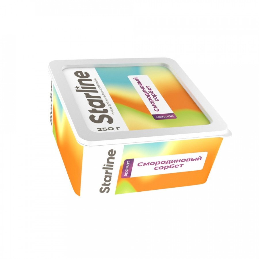 Фото и внешний вид — Табак для кальяна Старлайн (Смородиновый сорбет), 250 г