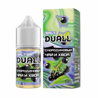Жидкость DUALL SALT - Смородиновый Чай и Хвоя 30мл strong