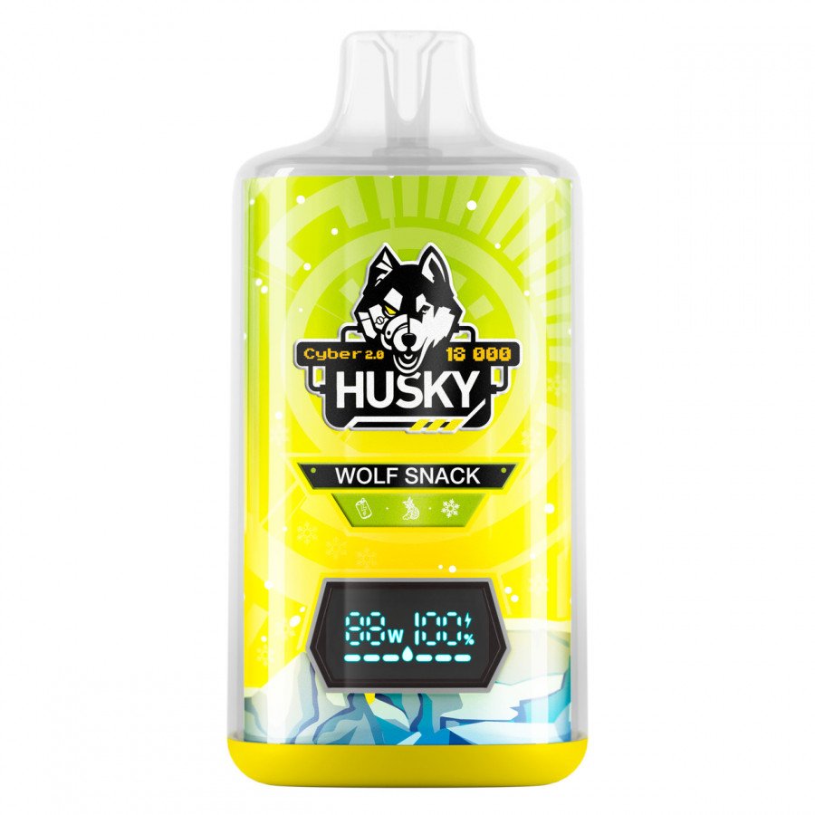 Фото и внешний вид — HUSKY CYBER 2.0 - Wolfsnack (Ананасовый Энергетик)