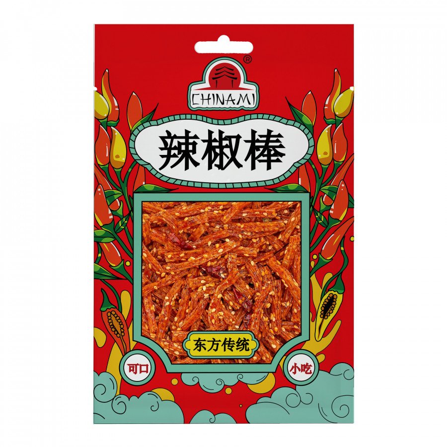 Фото и внешний вид — Снек Пшеничный - Палочки с Кунжутом Чили 70г