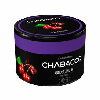 Смесь для кальяна Chabacco 40г medium - Wild Cherry (Дикая вишня)