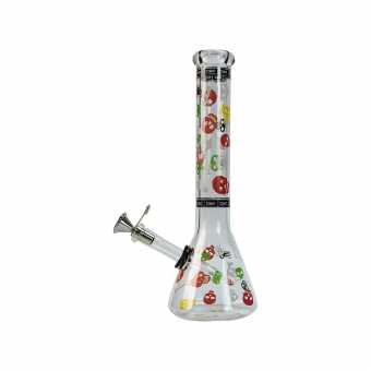 БОНГ стекло 29,5см ILL10/6488-1 рисунок CRYSTAL