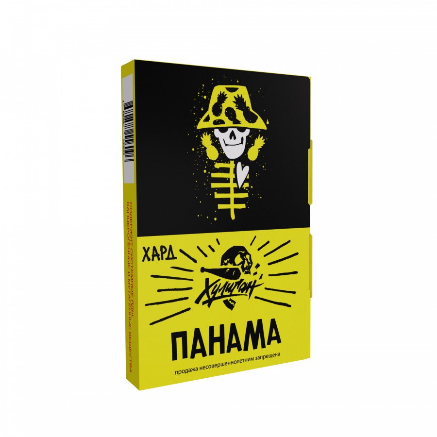 Фото и внешний вид — Табак для кальяна ХУЛИГАН HARD 25г - Панама (Фруктовый салатик)