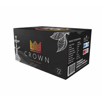 Уголь CROWN (1кг 25мм 72шт)