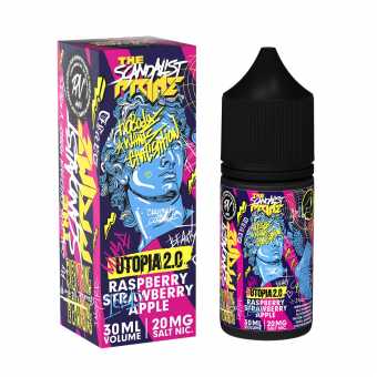 Жидкость THE SCANDALIST PRIME SALT - Utopia 2.0 (Малина клубника яблоко) 30мл 20мг