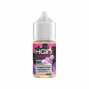 Жидкость HQD ORIGINAL SALT - Bubblegum (Жвачка) 30мл strong