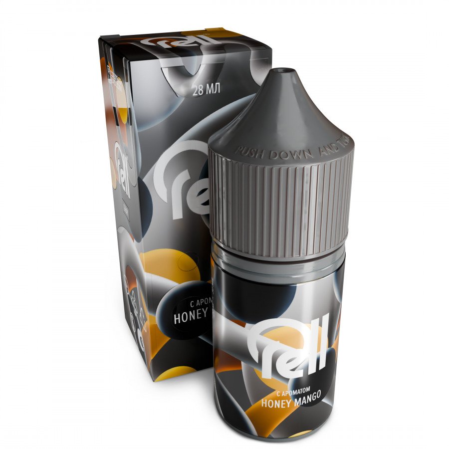 Фото и внешний вид — Жидкость RELL GRAY SALT - Медовый спелый манго 28мл 0мг