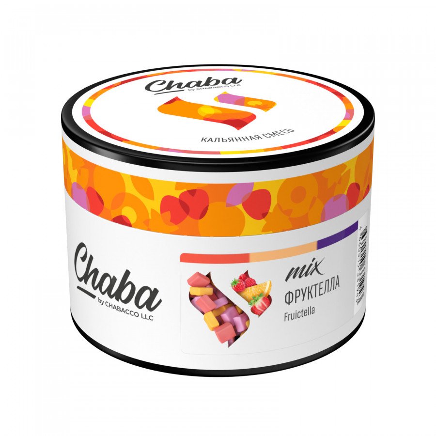 Фото и внешний вид — Смесь для кальяна CHABA 40г - Fruictella (Фруктелла)