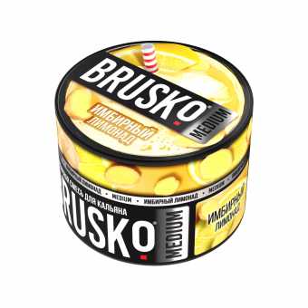 Смесь для кальяна BRUSKO 50г - Имбирный лимонад
