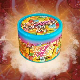 Смесь для кальяна BLAZE X - Tropic Fresh (Ананас с папайей и клубникой) 50гр