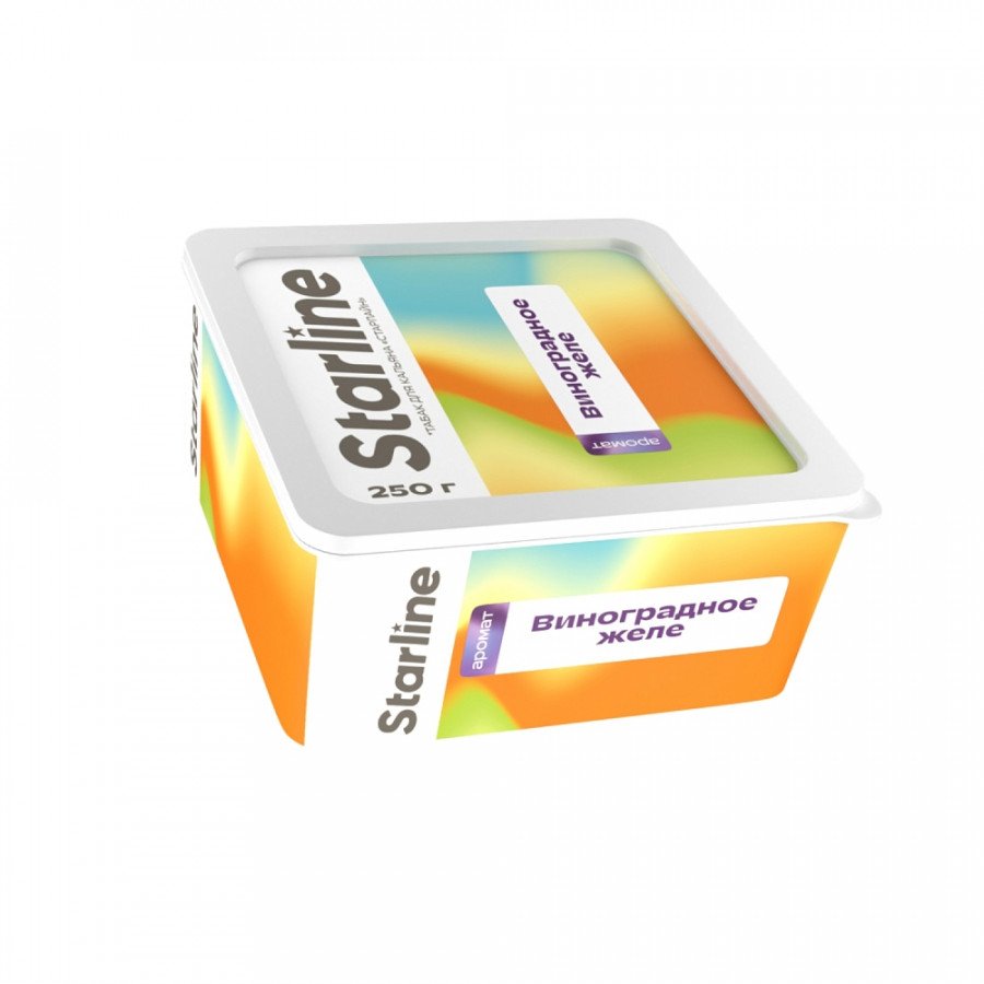Фото и внешний вид — Табак для кальяна Старлайн (Виноградное желе), 250 г