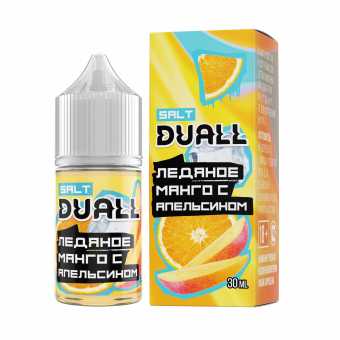 Жидкость DUALL SALT - Ледяное Манго с Апельсином 30мл 20мг