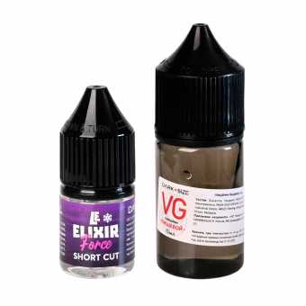 Конструктор DARK X SIZE (LE ELIXIR) - Force (Черная Смородина и Виноград со льдом) 30мл 0мг