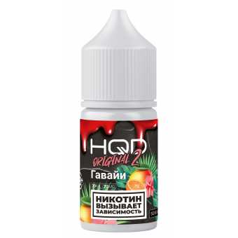 Жидкость HQD V2 ORIGINAL SALT - Hawaii (Гавайский туман) 30мл strong