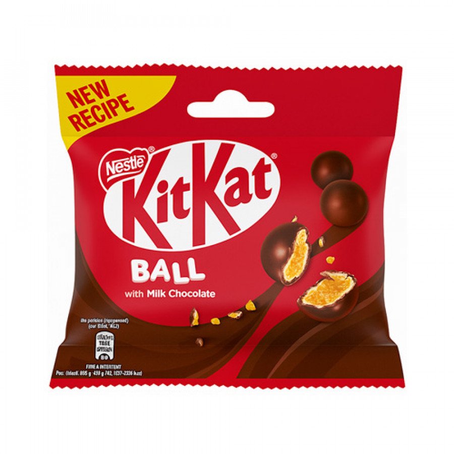 Фото и внешний вид — KitKat - Balls Milk 36г (24шт/уп)