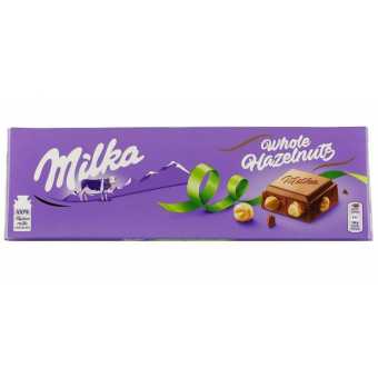 Милка Шоколадная плитка 250гр с фундуком (12шт/уп)