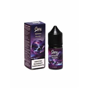 Жидкость CRAZY CHILL SALT - Skittles Purple (Скитлс Фиолетовый) 30мл 20мг