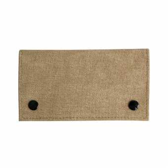 Кисет для табака 21617 иск кожа/Джинс бежевый