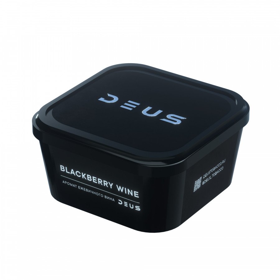 Фото и внешний вид — Табак для кальяна DEUS 250г - Blackberry Wine (Ежевичное вино)