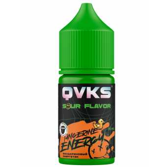 Жидкость QVKS Sour - Энергетик Мандариновый 30мл 20мг