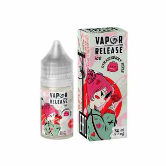 Жидкость VAPOR RELEASE SALT - Strawberry Rose (Роза Клубника) 30мл 20мг