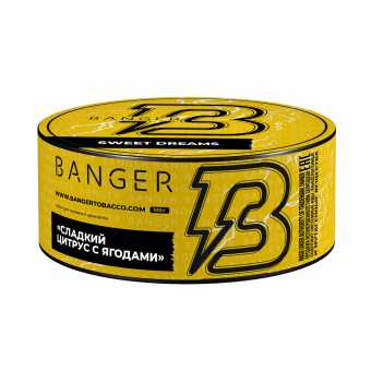 Табак для кальяна BANGER 100гр - Sweet Dreams (Сладкий цитрус с ягодами)