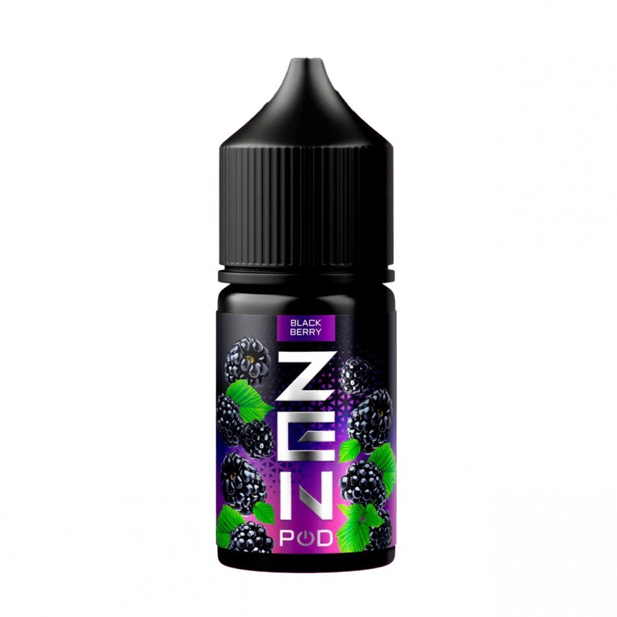 Фото и внешний вид — Жидкость ZEN SALT - Blackberry (Ежевика) 30мл strong