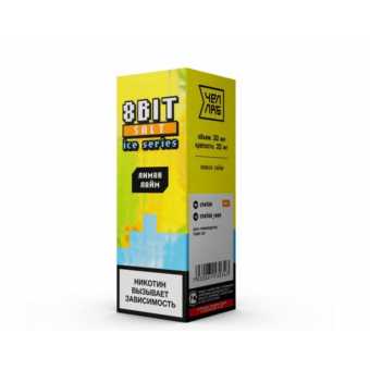 Жидкость 8 BIT SALT - Лайм и лимон 30мл 20мг
